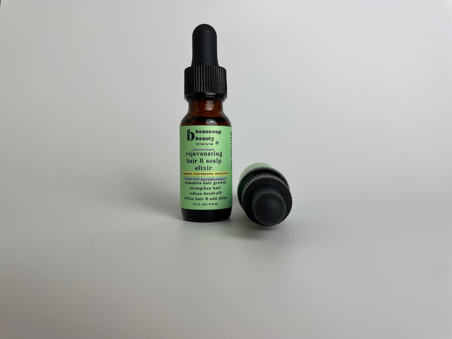 Beaucoup Beauty's Rejuvenating Hair & Scalp Elixir (Mini)